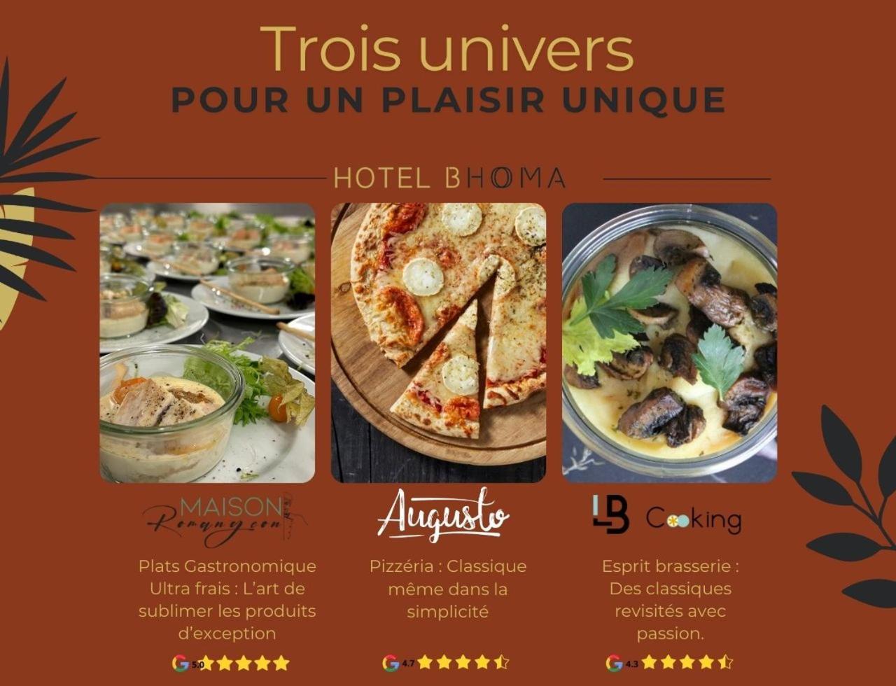 Bhoma Bourges - Hotel & Restaurant Dış mekan fotoğraf